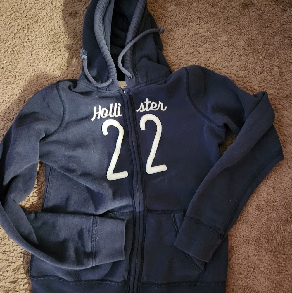 Hoodie med Hollister